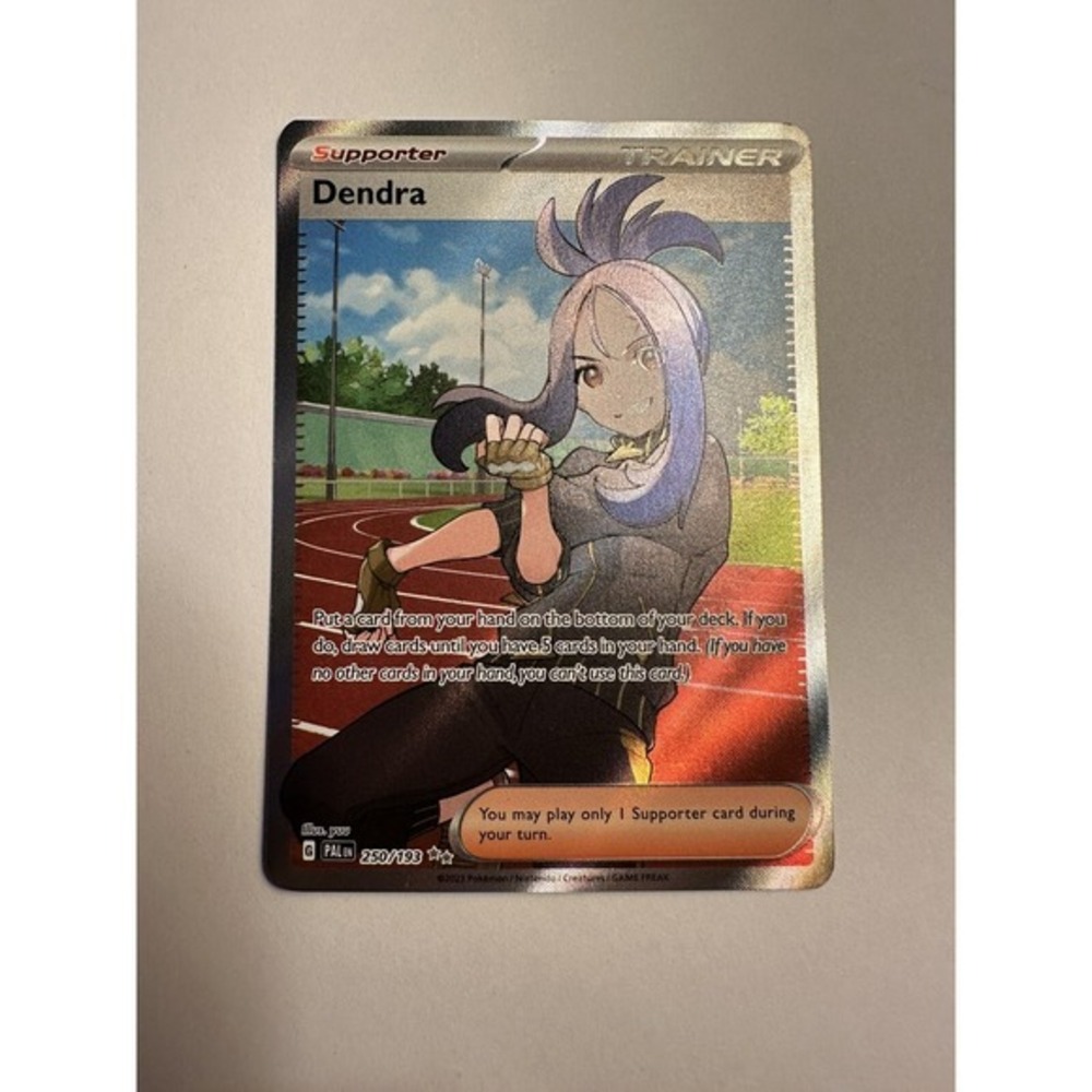 Pokémon TCG Dendra Scarlet & Violet Paldea Evolved‎ 250/193 Holo Rare NM 54Z